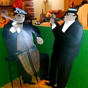 Musicians medal wall art